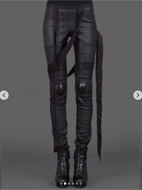 Rick Owens Moody Nagakin Leather Leggings